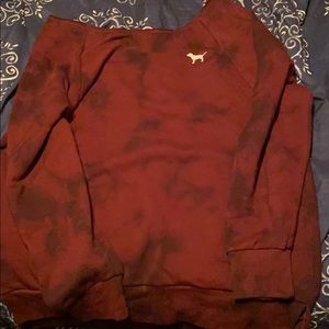 Scoop neck sweatshirt